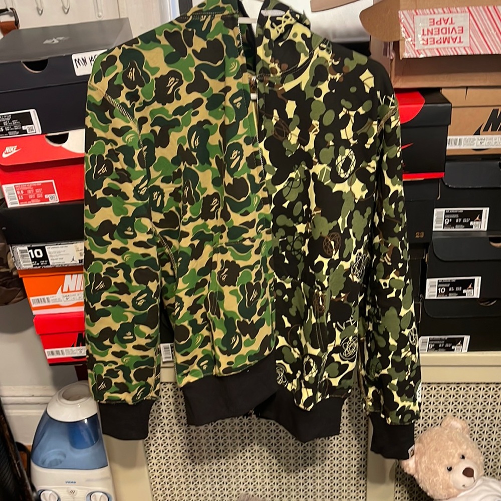 bape unkle hoodie size L new